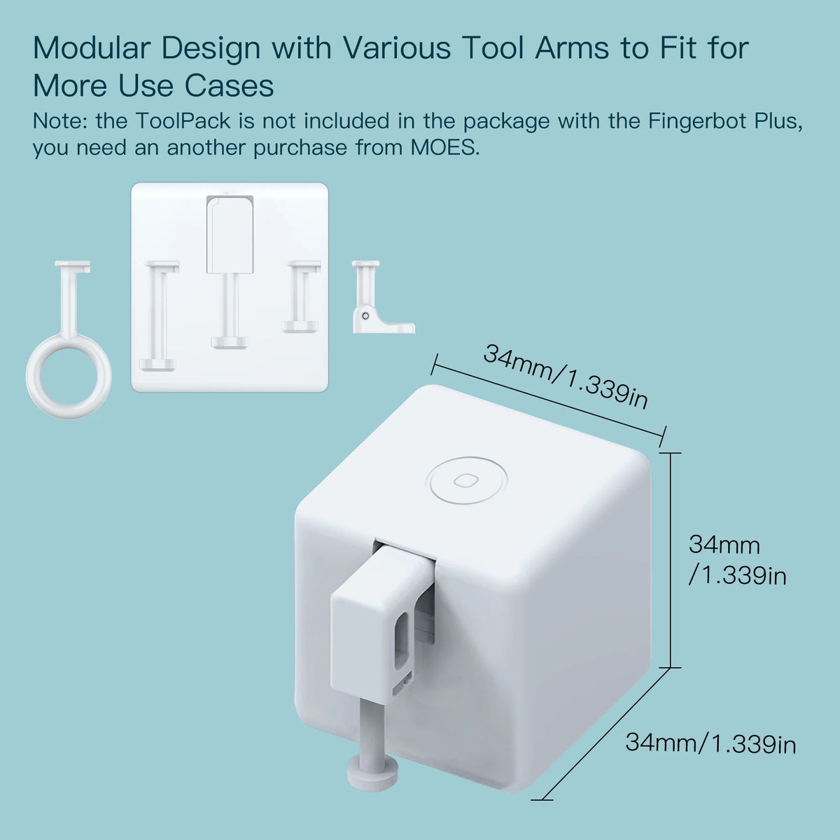 Tuya Fingerbot Button Pusher New Bluetooth Finger Robot Smart Life App Automatic Switch Voice Control Alexa Google Home