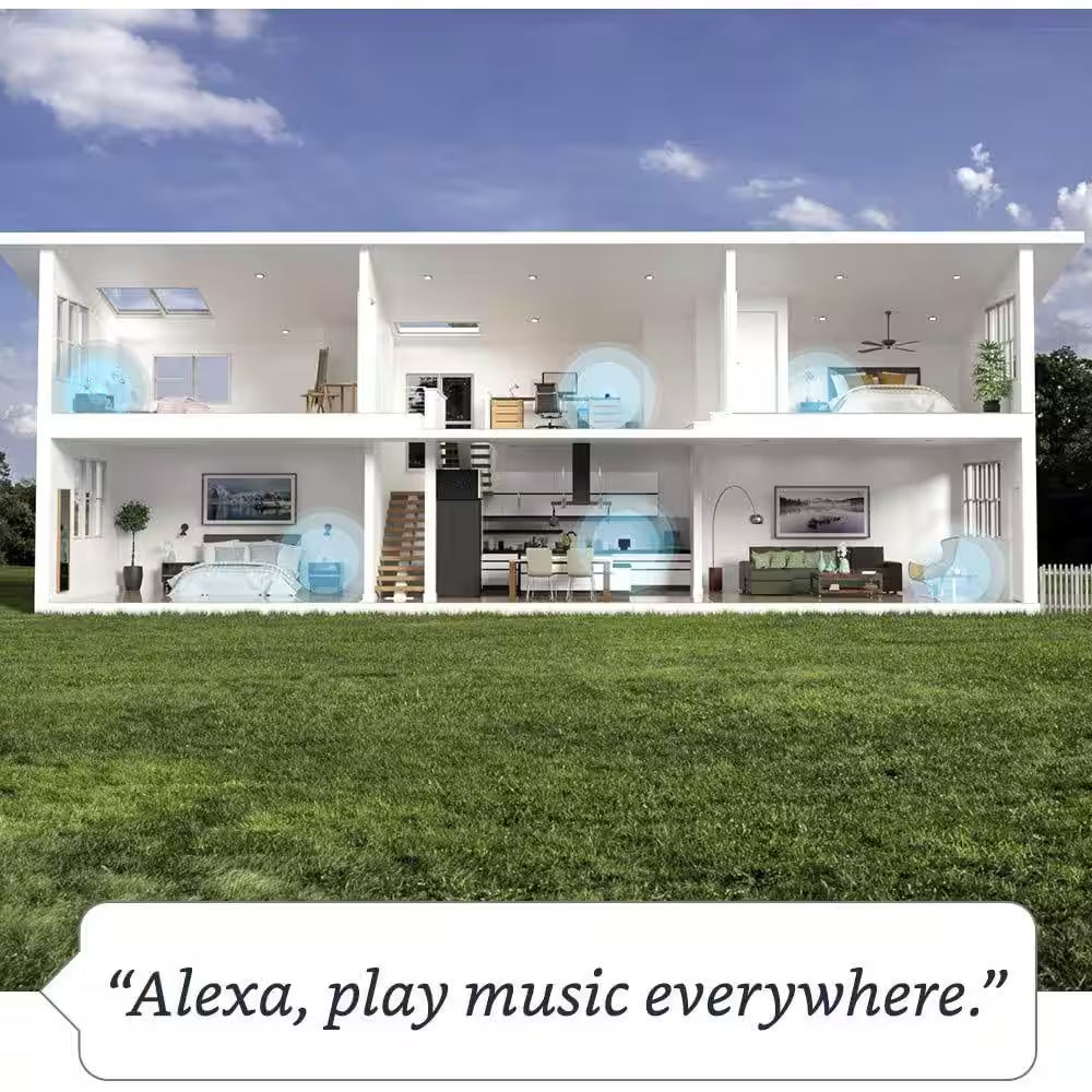 Echo Dot (5Th Gen) Smart Speaker with Alexa Charcoal