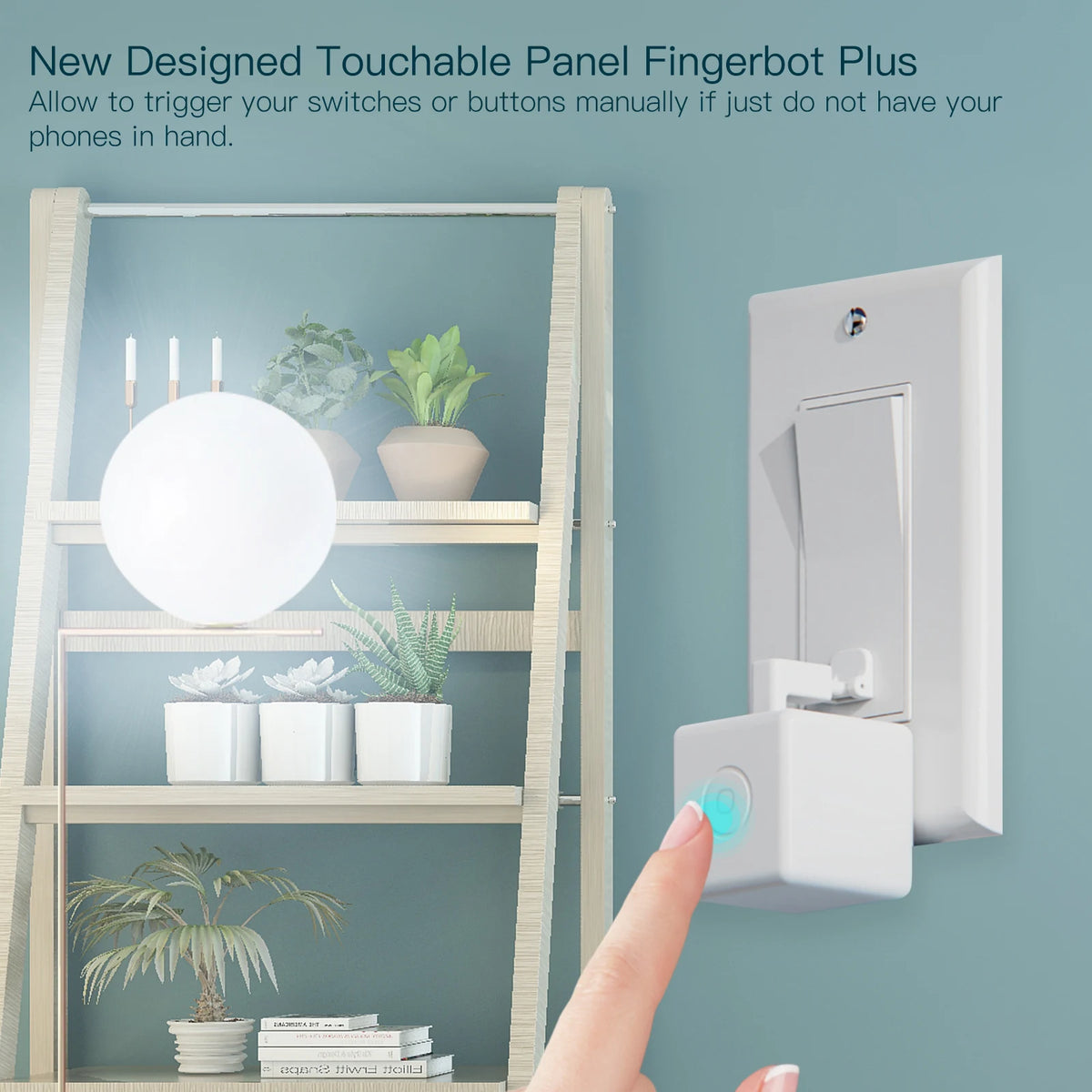 Tuya Fingerbot Button Pusher New Bluetooth Finger Robot Smart Life App Automatic Switch Voice Control Alexa Google Home