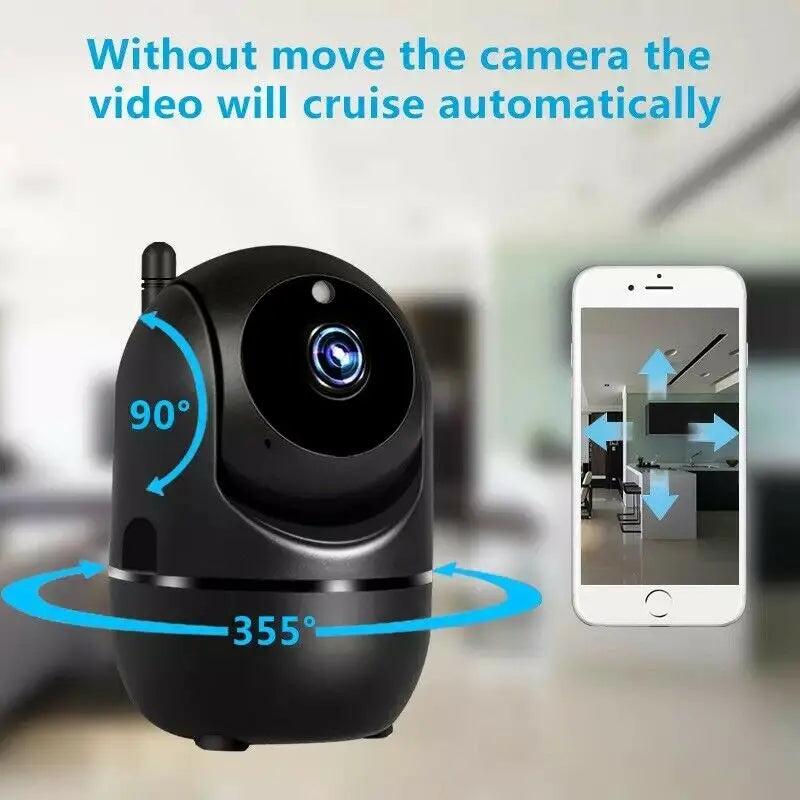 1080P Wireless IP Camera Wifi 360 CCTV Camera Mini Pet Video Surveillance Camera with Wifi Baby Monitor 2MP Smart Home