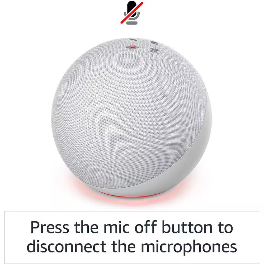 Echo Dot (5Th Gen) Smart Speaker with Alexa Charcoal