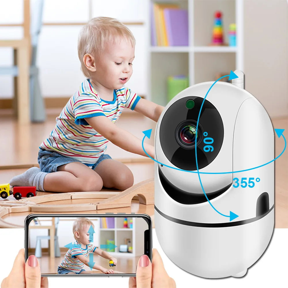 1080P Wireless IP Camera Wifi 360 CCTV Camera Mini Pet Video Surveillance Camera with Wifi Baby Monitor 2MP Smart Home
