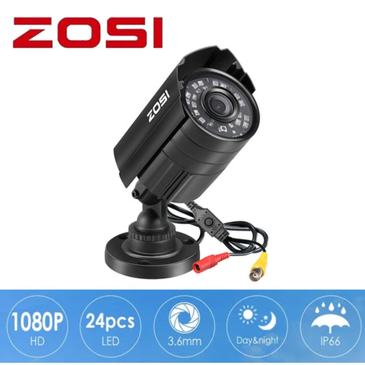 ZOSI 1080P 4In1 Wired Home CCTV Security Camera Outdoor Waterproof Night Vision