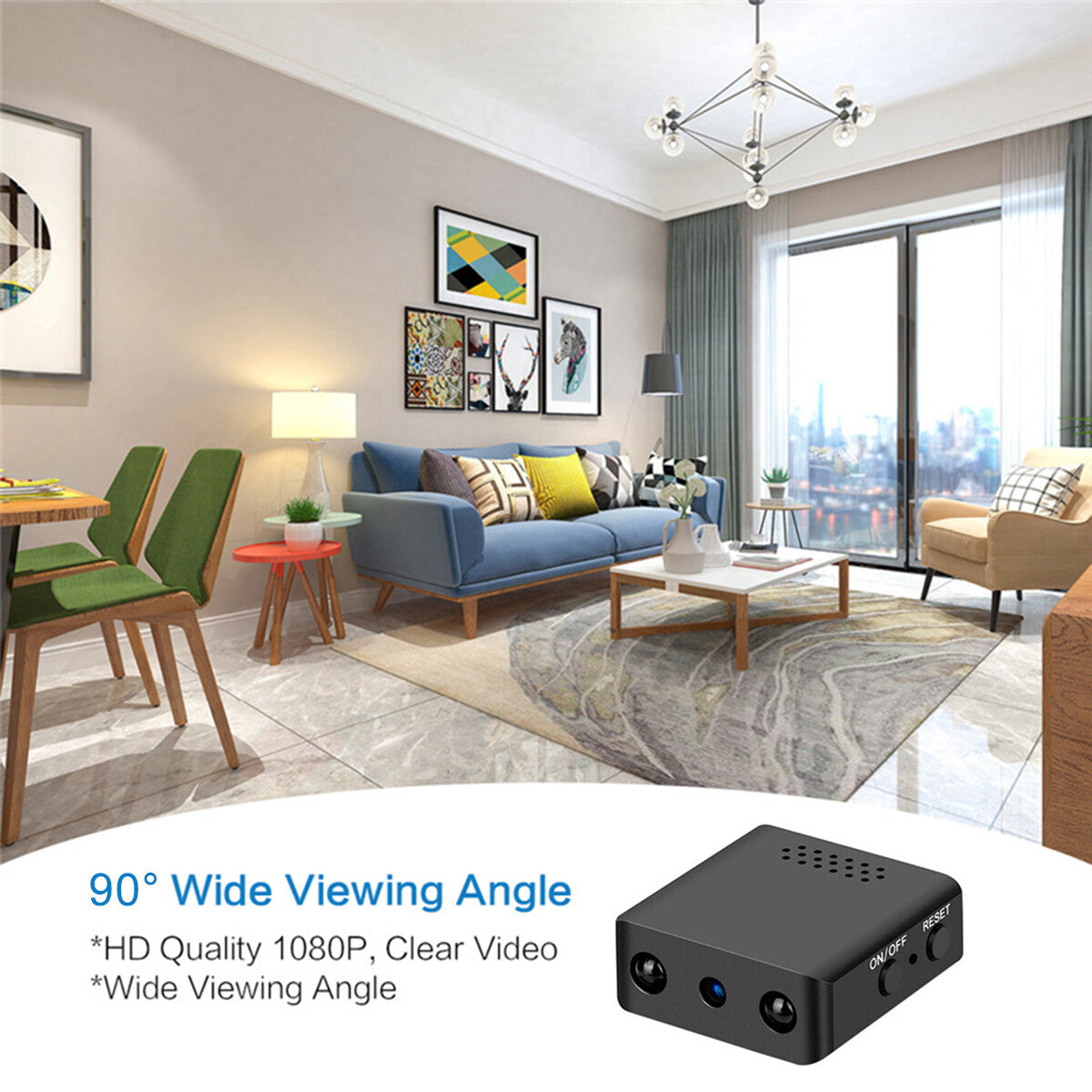 Mini Camera Wifi 1080P HD Home PIR DVR Camcorder Night Vision Home Security Cam